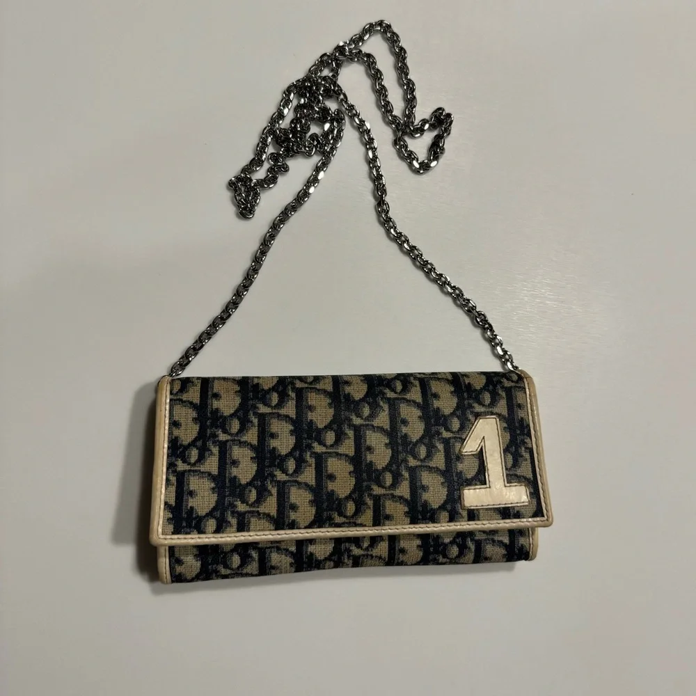 Dior trotter long wallet with provided sling
